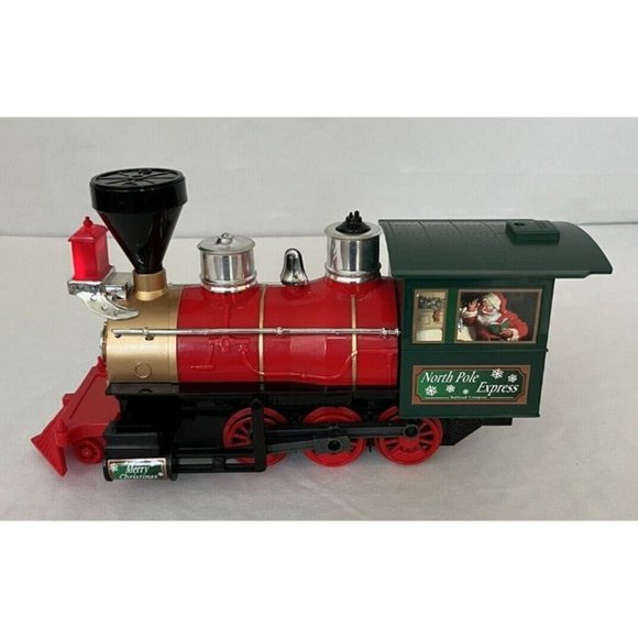 Eztec North Pole Express G Scale Locomotive Christmas Train Engine Tested Works - Picture 5 of 11